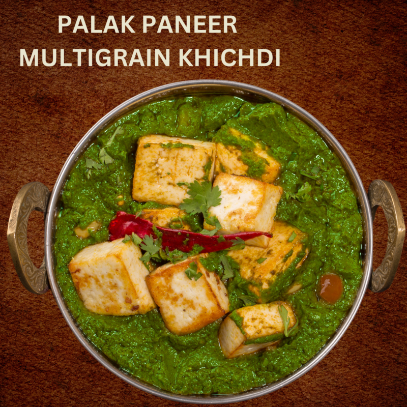 PALAK PANEER MULTIGRAIN KHICHDI