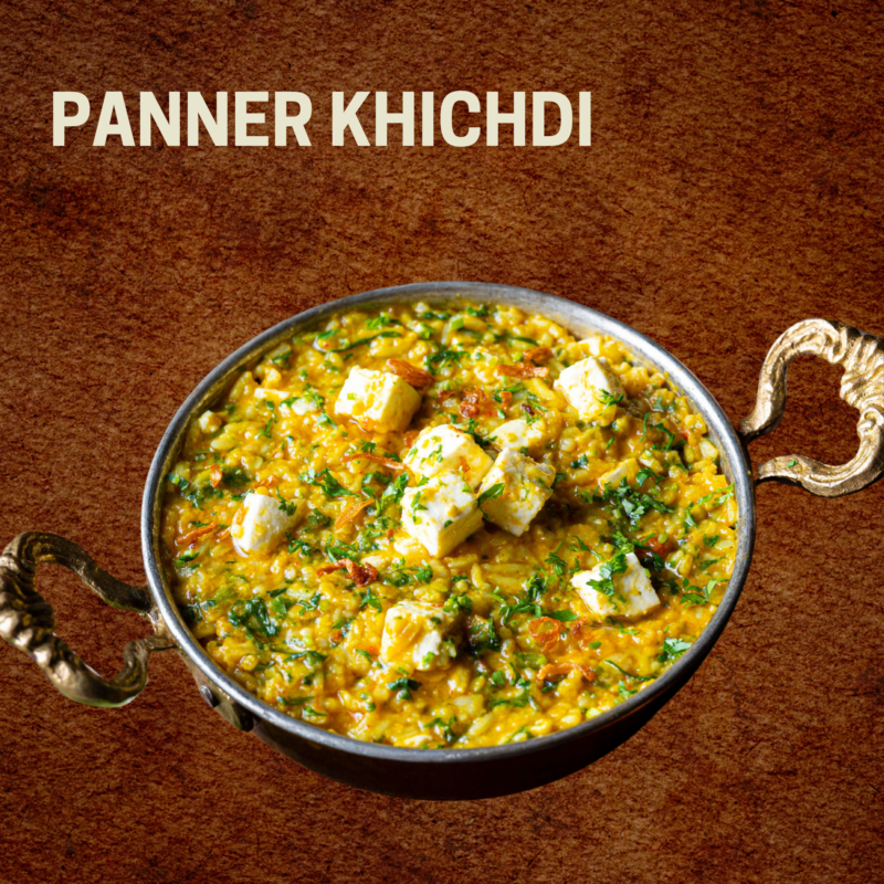HEALTHY PANEER KHICHDI IN OLIVE OIL